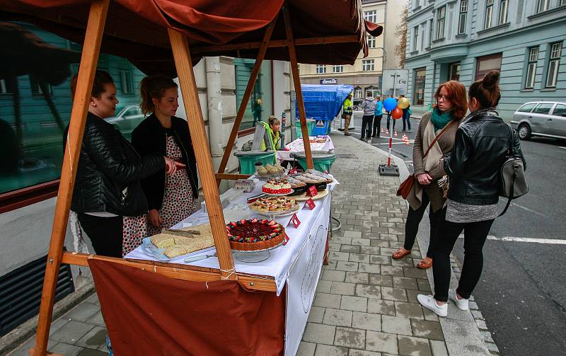 Sousedské slavnosti v centru Ostravy.