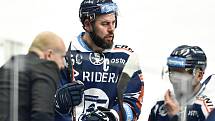 Utkání 50. kola hokejové extraligy: HC Vítkovice Ridera - HC Dynamo Pardubice, 2. března 2021 v Ostravě. Roman Polák z Vítkovic.