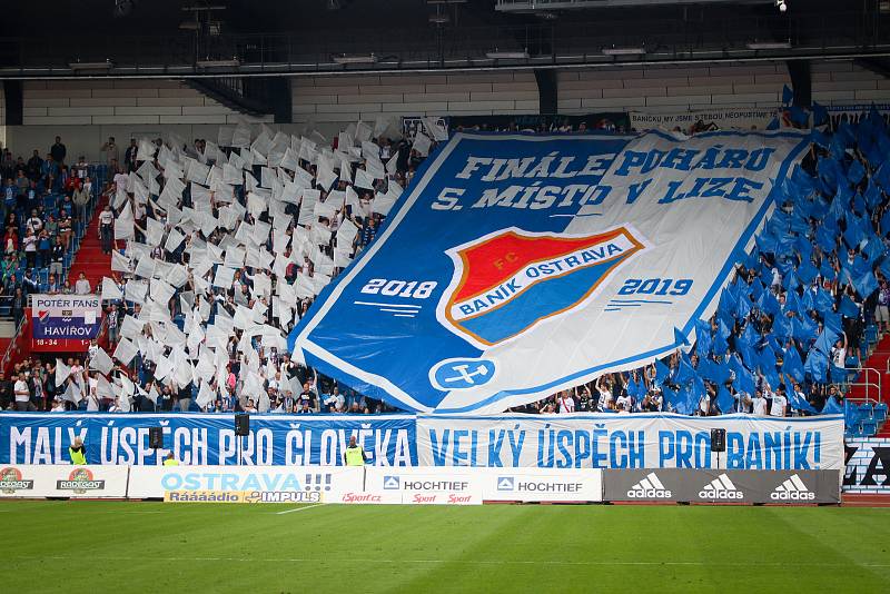 Utkání 1. kola FORTUNA:LIGY: FC Baník Ostrava - FC Slovan Liberec, 13. července 2019 v Ostravě.