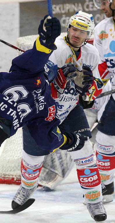 Extraligové utkání HC Vítkovice Steel - HC ČSOB Pojišťovna Pardubice