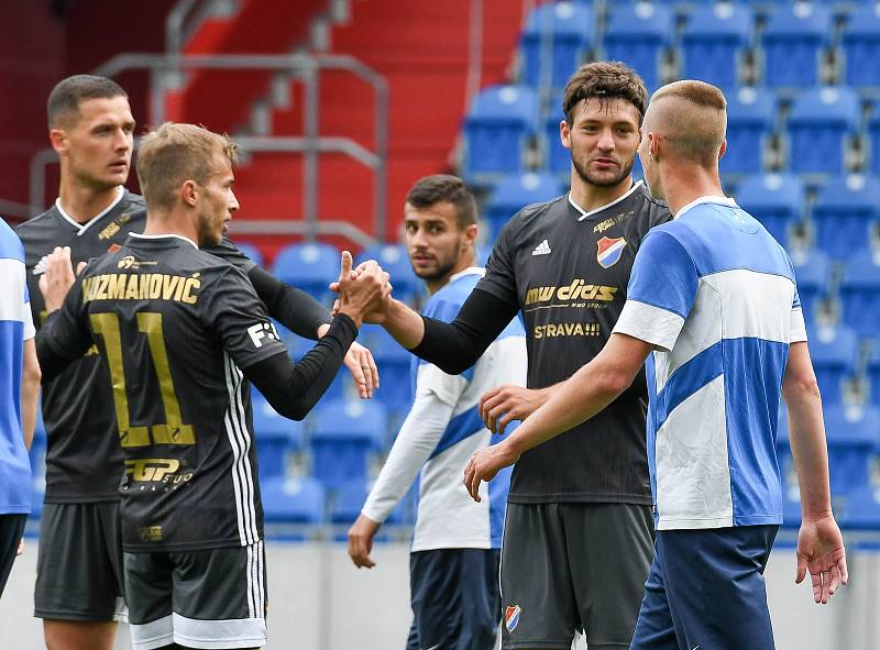 Baník Ostrava - MFK Vítkovice 2:0. Tréninkový zápas na Městském stadionu ve Vítkovicích. Foto: Petr Kotala