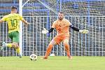 Fotbalová příprava Baník Ostrava (v modrém) - MŠK Žilina 1:3. Hráno v Havířově 9. července 2022.