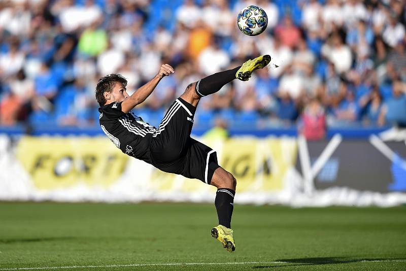 Utkání 9. kola první fotbalové ligy FORTUNA:LIGA, FC Baník Ostrava - SK Dynamo České Budějovice, 15. září 2019 v Ostravě. Na snímku Patrik Brandner.