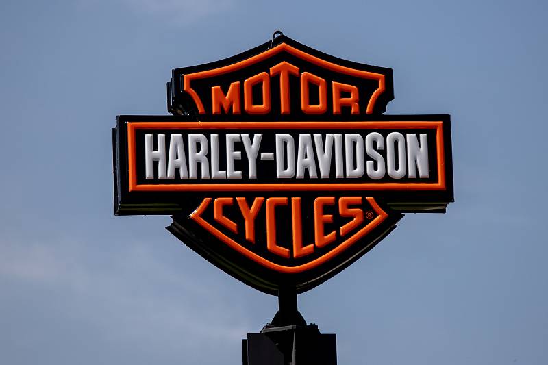 Motorkářská vyjížďka z Harley-Davidson Ostrava, 13. června 2020 v Ostravě.