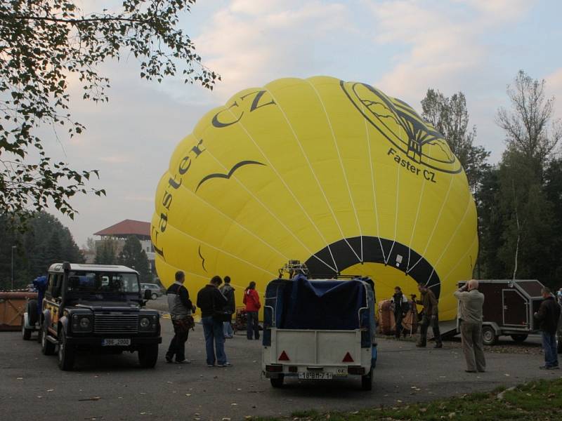 První ročník netradiční akce se uskutečnil loni v září. Letos by mělo být balonů nad městem dvakrát tolik, a sice osm až deset. 