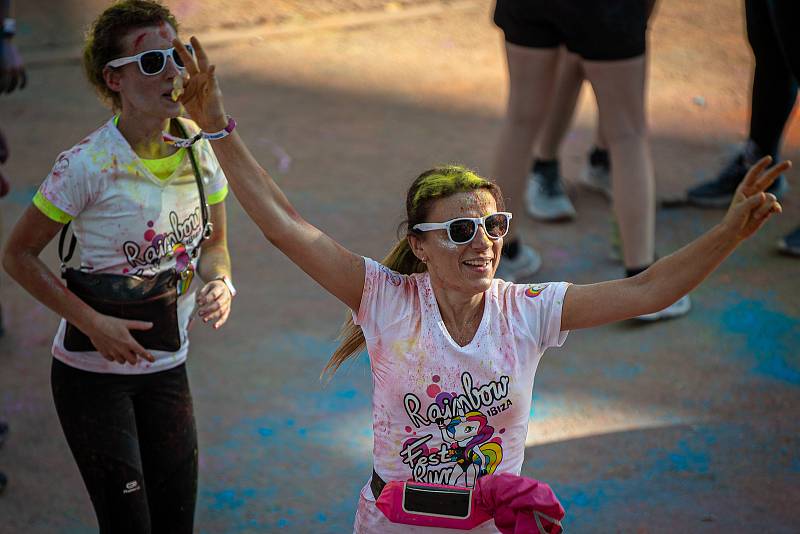 Rainbow Run v Dolní Oblasti Vítkovice, 11. zaří 2021 v Ostravě.