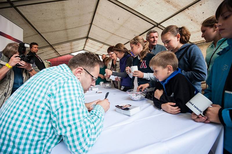 Předvolební debata v Jeseníku nad Odrou.