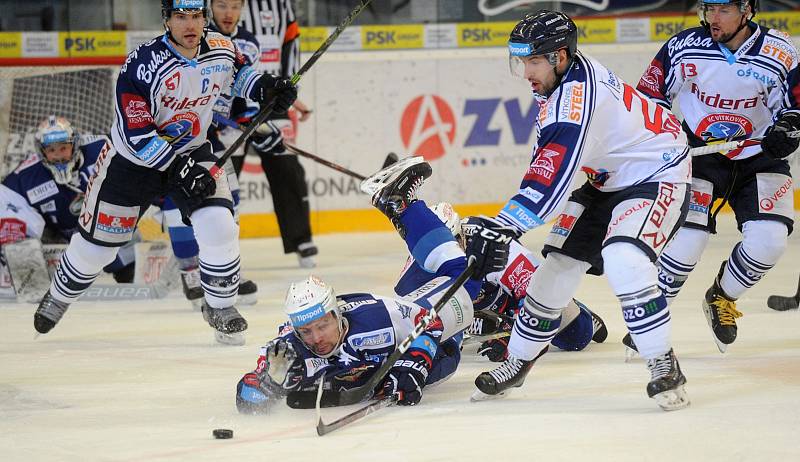 Hokejová extraliga - 4. čtvrtfinále play-off: Kometa Brno - Vítkovice