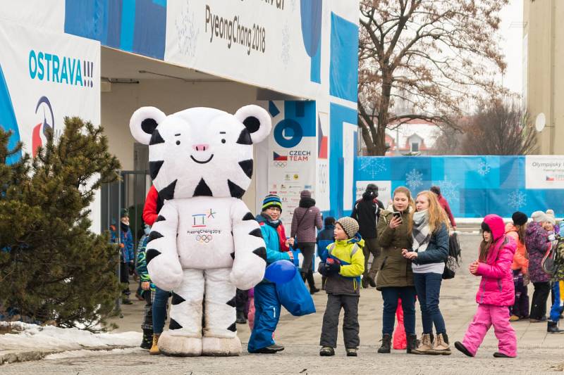 Olympijský festival v Ostravě, únor 2018. Ilustrační foto.