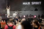 Festival elektronické hudby Beats for love v Dolní Oblasti Vítkovice, 8. července 2017. Na snímku rapper Majk Spirit.