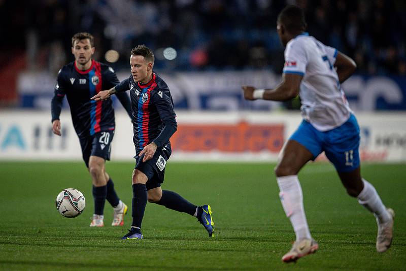 Utkání 15. kola první fotbalové ligy: Baník Ostrava - Viktoria Plzeň, 20. listopadu 2012 v Ostravě.
