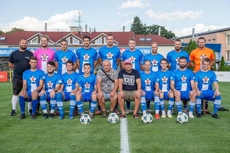 Fotbalový klub - Spolek SK Brušperk, 26. srpna 2020 v Brušperku.