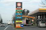 Ceny pohonných hmot v Moravskolezském kraji, 16. listopadu 2021.