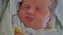 Theodor Kulinski, Karviná, narozen 8. ledna 2022 v Karviné, míra 52 cm, váha 3520 g. Foto: Marek Běhan