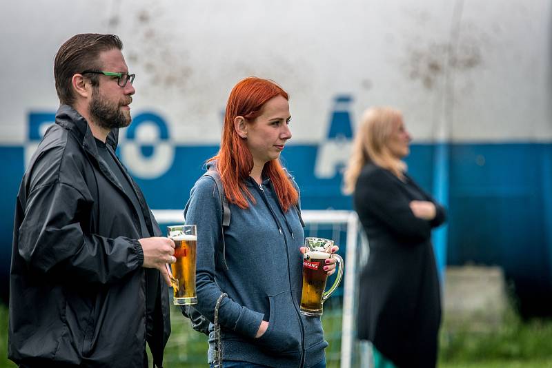 Utkání 1.A třídy sk.B, TJ Sokol Hrabová - SK Stonava, 8.6.2019 v Ostravě.