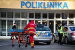 Situace po střelbě 10. prosince 2019 ve fakultní nemocnici v Ostravě-Porubě.