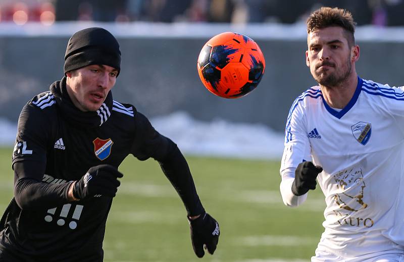 Druhý přípravný zápas Tipsport ligy: Baník Ostrava - FK Poprad, 11. ledna 2019 v Orlové.