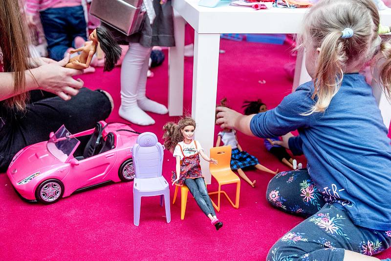 Oslava 60 let Barbie, obchodní centrum Nová Karolina, 9.březen 2019 v Ostravě.