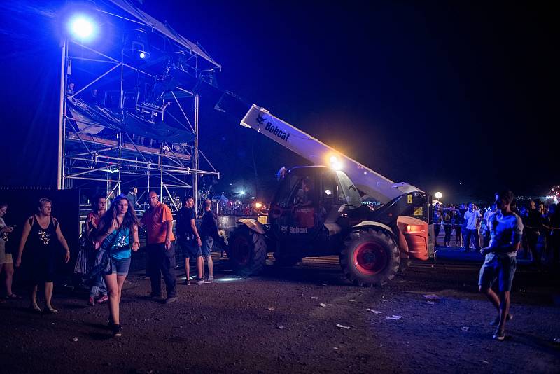 Hudební festival Colours of Ostrava v Ostravě 19. července 2017.