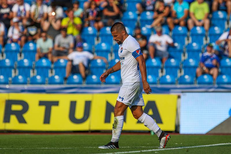 Utkání 3. kola FORTUNA:LIGY: Baník Ostrava - FK Teplice, 26. července 2019 v Ostravě. Na snímku Milan Baroš.