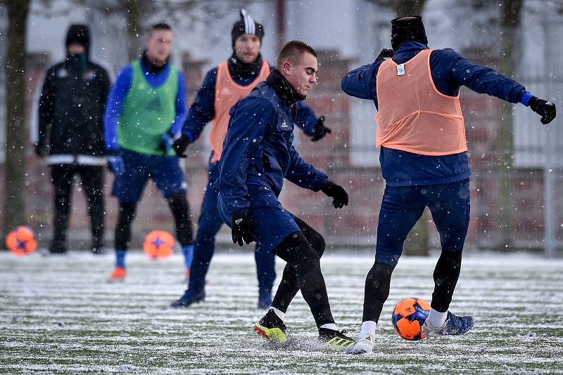Zimní příprava FC Baníku Ostrava, 3. ledna 2019 v Ostravě.
