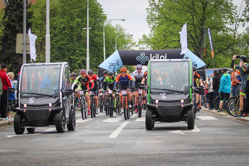 Cyklistický závod PORUBAJK, 27. dubna 2019 v Ostravě - Porubě.