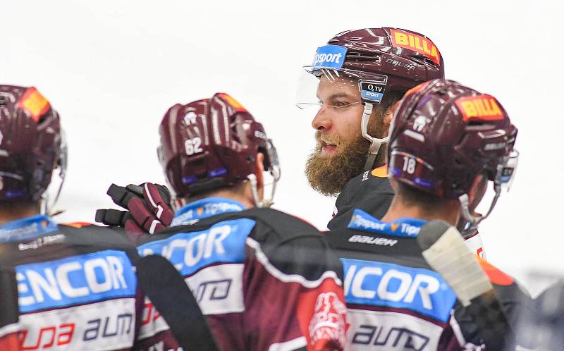 Utkání 9. kola hokejové extraligy: HC Vítkovice Ridera - HC Sparta Praha, 11. října 2019 v Ostravě.