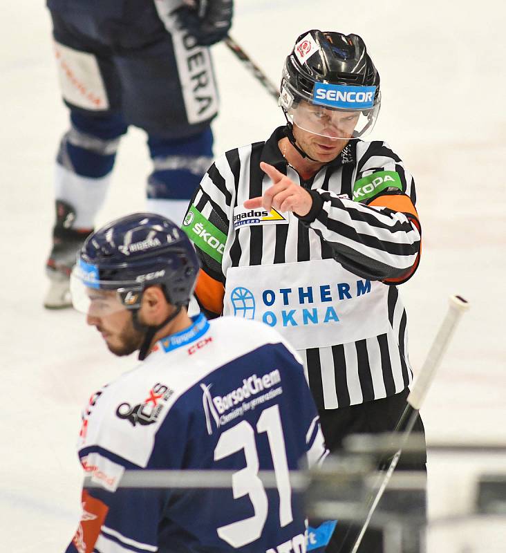 Hokejisté Vítkovic utrpěli v pátečním utkání s Českými Budějovicemi debakl 0:7. Foto: Petr Kotala