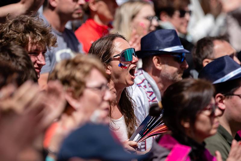 J&T Banka Ostrava Beach Pro, 28. května 2022 v Ostravě. Fanoušci.