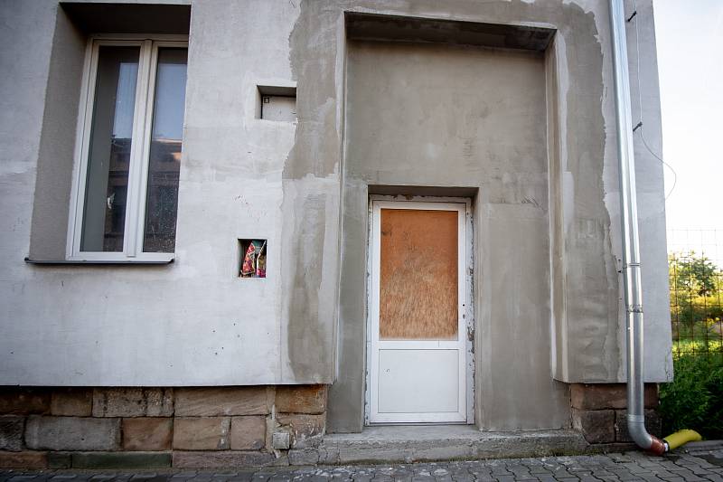 Ghetto ve Vítkovicích (ulice Erbenova), 10. zaří 2019 v Ostravě.