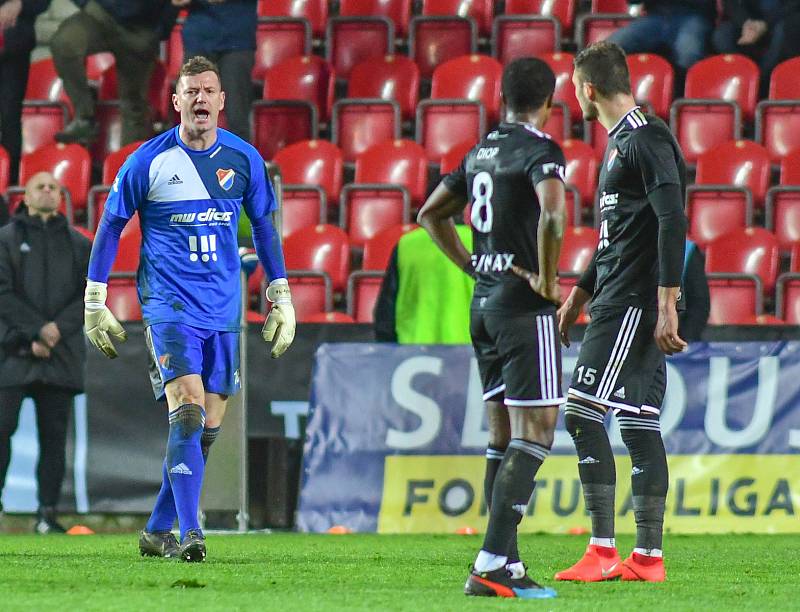 24. kolo FORTUNA:LIGA, SK Slavia Praha - FC Baník Ostrava, 10. března 2019 v Praze.