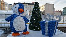 Bruslení v centru Ostravy skončilo. Atmosféra posledních dnů Vánočního kluziště na Masarykově náměstí.