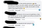 Diskuze k pádu pod příspěvkem na FB stránce MS deníku.