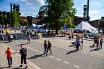 Hudební festival Colours of Ostrava 2019 v Dolní oblasti Vítkovice, 17. července 2019 v Ostravě.