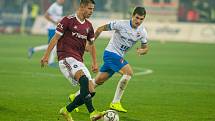 Utkání 13. kola první fotbalové ligy: Baník Ostrava - Sparta Praha, 31. října 2021 v Ostravě.