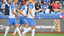 Utkání 8. kola první fotbalové ligy: FC Baník Ostrava - FK Pardubice, 11. září 2022, Ostrava. (střed) Daniel Tetour z Ostravy.