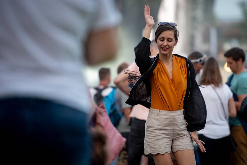 Hudební festival Colours of Ostrava 2019 v Dolní oblasti Vítkovice, 17. července 2019 v Ostravě.