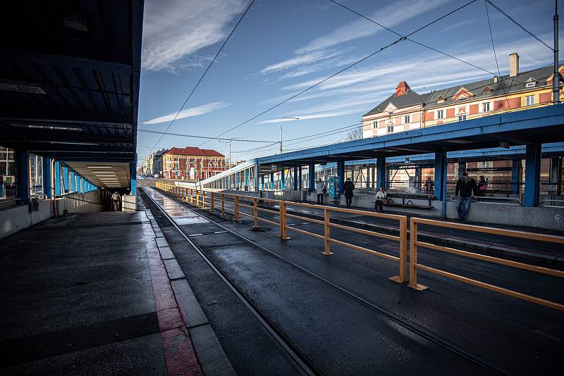 Frýdlantské mosty, 20. ledna 2022, Ostrava.