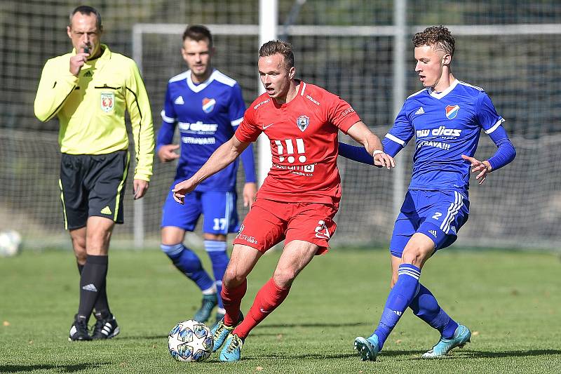 Přípravné utkání FC Baník Ostrava - MFK Vítkovice, 11. října 2019 v Ostravě.