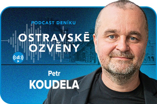 Hostem podcastu Ostravské ozvěny byl jednatel společnosti Moravian-Silesian Tourism Petr Koudela, moderuje Martina Klíšťová, 9. Dubna 2024, Ostrava.