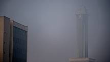 Smogová situace v Ostravě, 17. ledna 2020. Ilustrační foto.