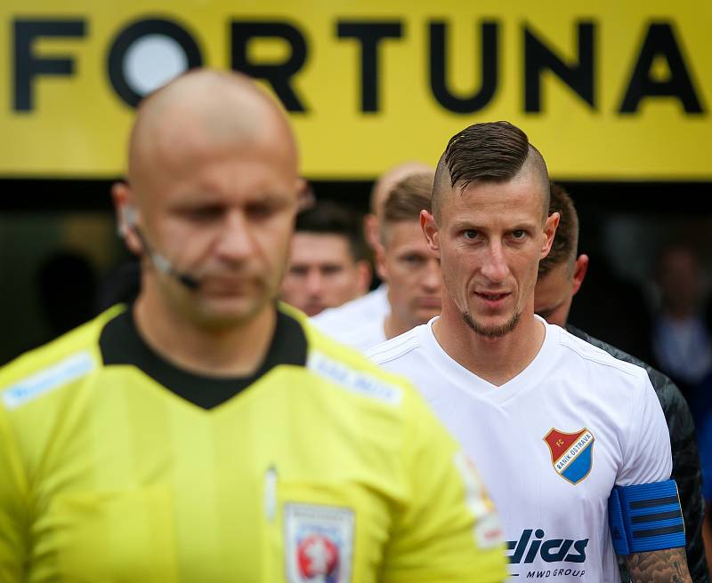 Utkání 1. kola FORTUNA:LIGY: FC Baník Ostrava - FC Slovan Liberec, 13. července 2019 v Ostravě.