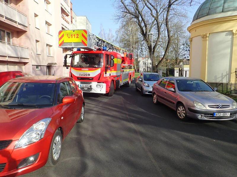 Zkouška průjezdnosti ulic ve Frýdku-Místku.