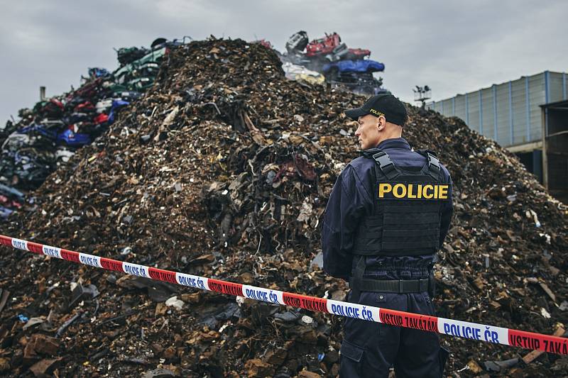 Z natáčení seriálu Místo zločinu Ostrava.