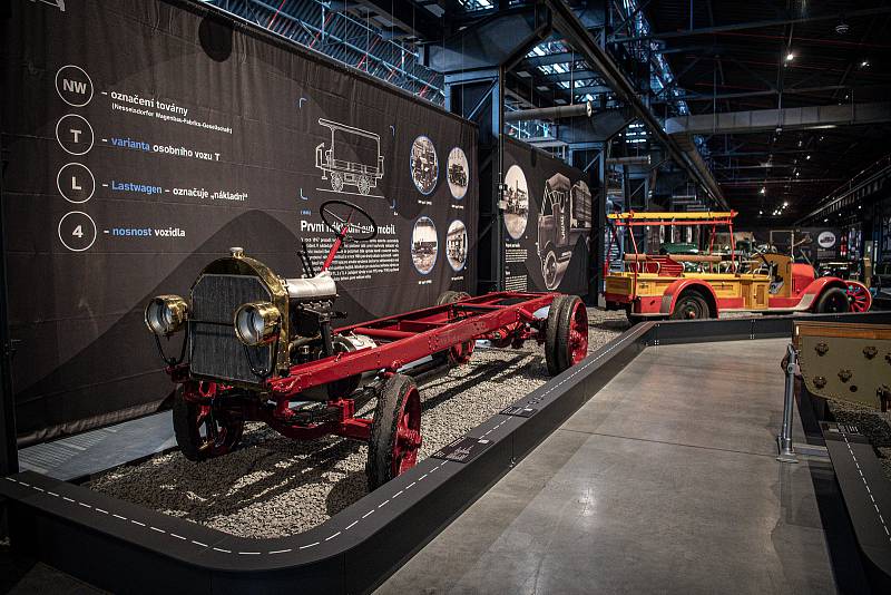Slavnostní otevření muzea nákladních automobilů Tatra, 16. listopadu 2021 v Kopřivnici.