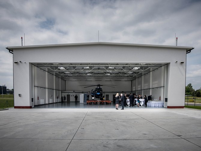 Hangár je určen pro vrtulník EC 135. V budoucnu by měl v Ostravě stát další hangár pro větší vrtulník Bell 412. 