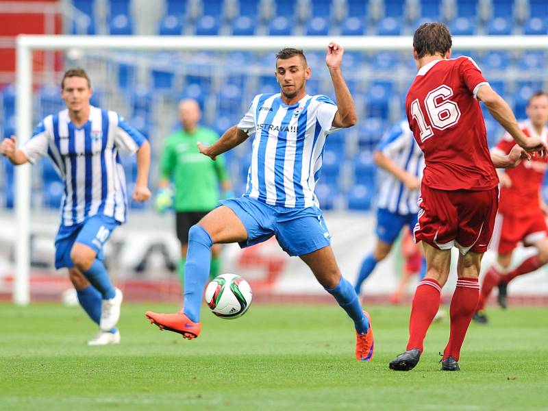 Fotbalisté MFK Vítkovice podlehli ve 2. kole MSFL Uničovu 0:2.