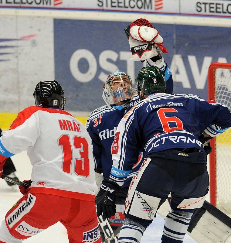 HC Vítkovice Ridera - HC Olomouc 3:4 po nájezdech