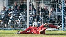 Fotbal Petřkovice vs. Rýmařov, 14. září 2017 v Ostravě.