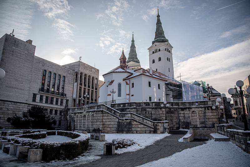 Deník na návštěvě ve slovenské Žilině, prosinec 2021.